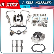 For Suzuki XL-7 3.6L Head Gasket Bolts Set Timing Chain Kit w/Water Pump