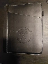 Camp Yawgoog Sandy Beach Middle Management Custom Professional Zipper Folio