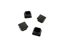 4 Pack 1" OD Square Tubing Plugs (ID .72"-.84") SQR-1-10-14