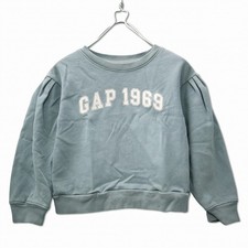 Baby GAP Logo Print Sweatshirt 5Y Blue Kids Girls Boys Clothing