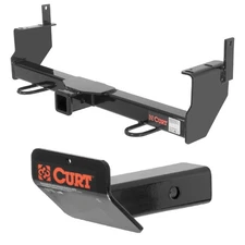 Curt Front Mount Trailer Hitch & Skid Shield for Nissan Xterra