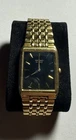 Vintage Seiko Watch 26mm Tank Gold Tone  7N29–5B29, Running New Battery