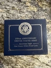 250th Anniversary U.S. Army American Eagle One Oz Silver Proof Coin 25APM (Mint)