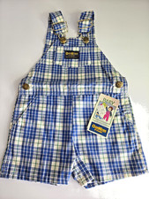 Oshkosh Baby B'Gosh Vintage Overalls Blue and Green Stripes NWT