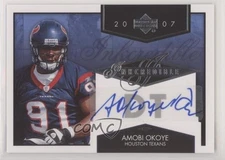2007 Upper Deck Inkcredible Amobi Okoye #INK-AO Rookie Auto RC