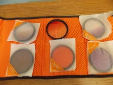 6 K&F Concept Digital HD 58Mm Slim Filter Digital Brown Orange Purple &Graduated