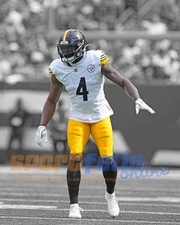 Pittsburgh Steelers DK METCALF Glossy 8x10 Photo Print Spotlight Poster