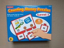 Lakeshore Counting Money Puzzles Level 1, 12 Puzzles, Ages 5 , DD321