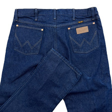 Wrangler Jeans Men 36x30 Cowboy Cut Original Fit Dark Wash 13MWI Western