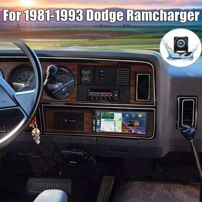 Upgraded For 1981-1993 Dodge Ramcharger Android 15 Carplay Car Stereo Radio GPS