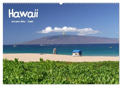 Hawaii und seine Aloha - Inseln (Wandkalender 2026 DIN A2 quer), CALVENDO...
