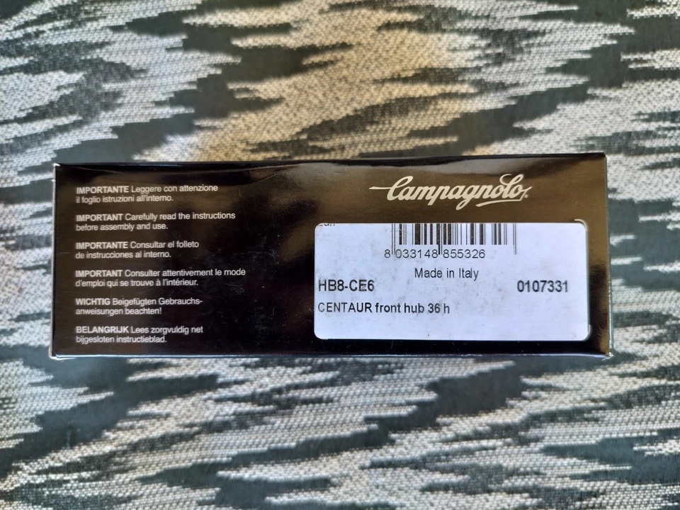Campagnolo Centaur Front Hub 36 Holes NIB New MAKE AN OFFER! - Image 3 of 4