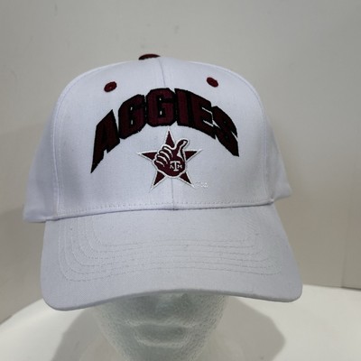 Texas A & M Cap Hat Captivating Headgear Hook & Loop Strap Aggies NWT Licensed