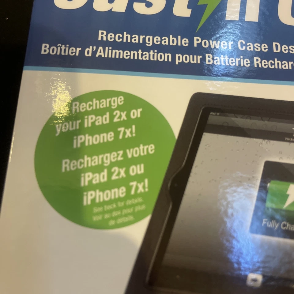 Jut-in Rechargeable Power Case Universal Design for 8-9"-10.1" Tablets Ipad new - Image 2 of 4