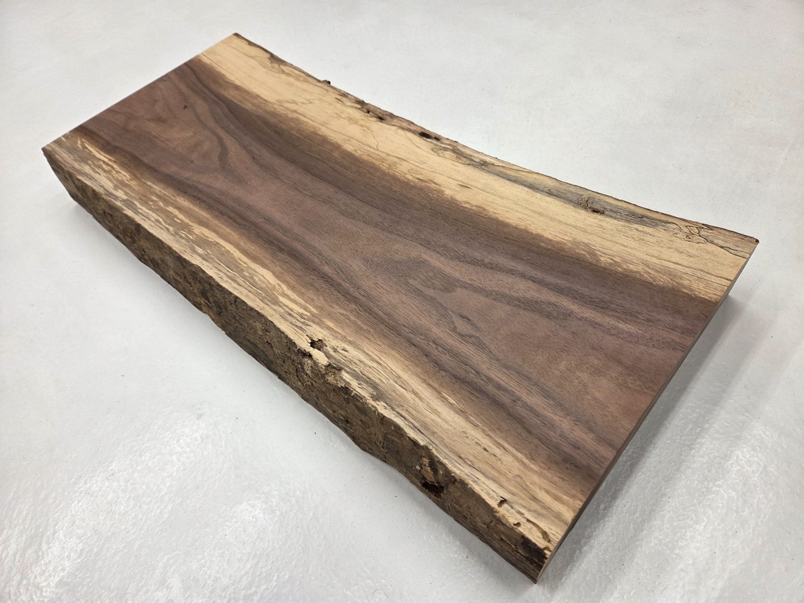 23" Very Cool  Unique Walnut Live-edge Slab Lumber Kiln-dried Wood