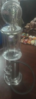 Vintage Gas Pump Alcohol Liquor Dispenser Decanter Fill Er Up Barware Bar Decor