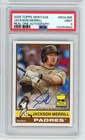 2025 Topps Heritage JACKSON MERRILL Real One Auto PADRES PSA 9 MINT D745
