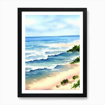 Doctor'S Cave Beach 2, Jamaica Wate gerahmtes Wandbild Poster Leinwanddruck Bild