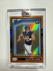 2024 Panini Donruss Optic Caleb Williams #201 Orange PRIZM Rated Rookie /249