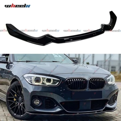 WHEELX FOR BMW 1 SERIES F20 F21 M135i GLOSS FRONT BUMPER SPOILER SPLITTER LIP M SPORT