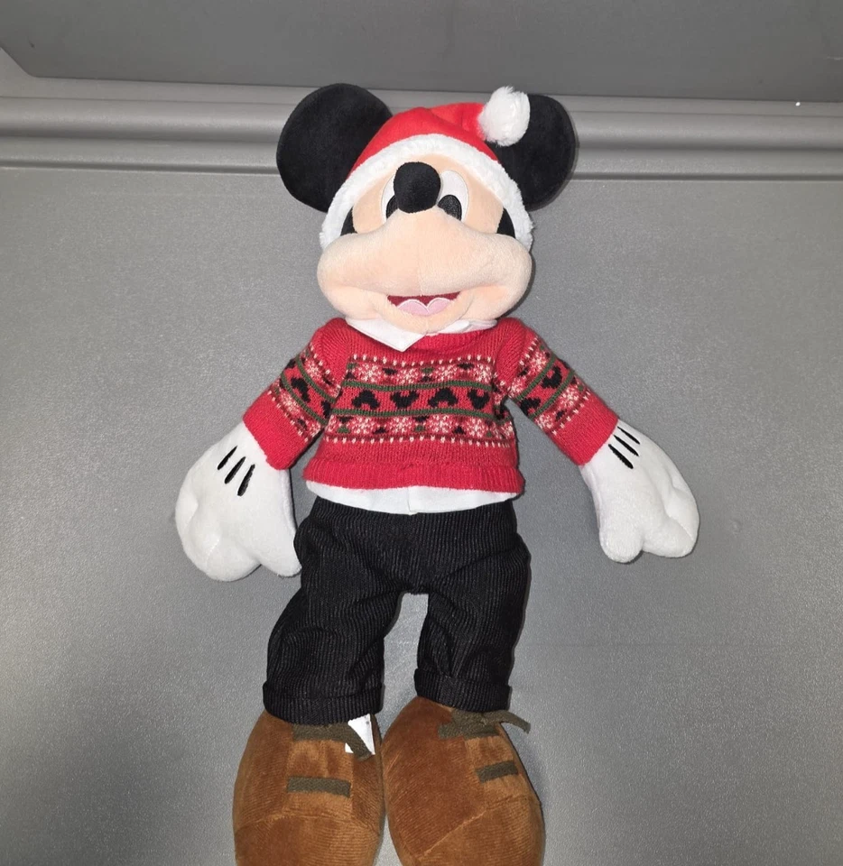 DISNEY STORE CHRISTMAS MICKEY MOUSE 2018 EDITION VGC - Image 2 of 4