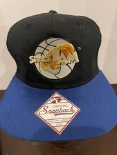 Space Jam Warner Bros Original Snapback Gold Emblem Bioworld Merch