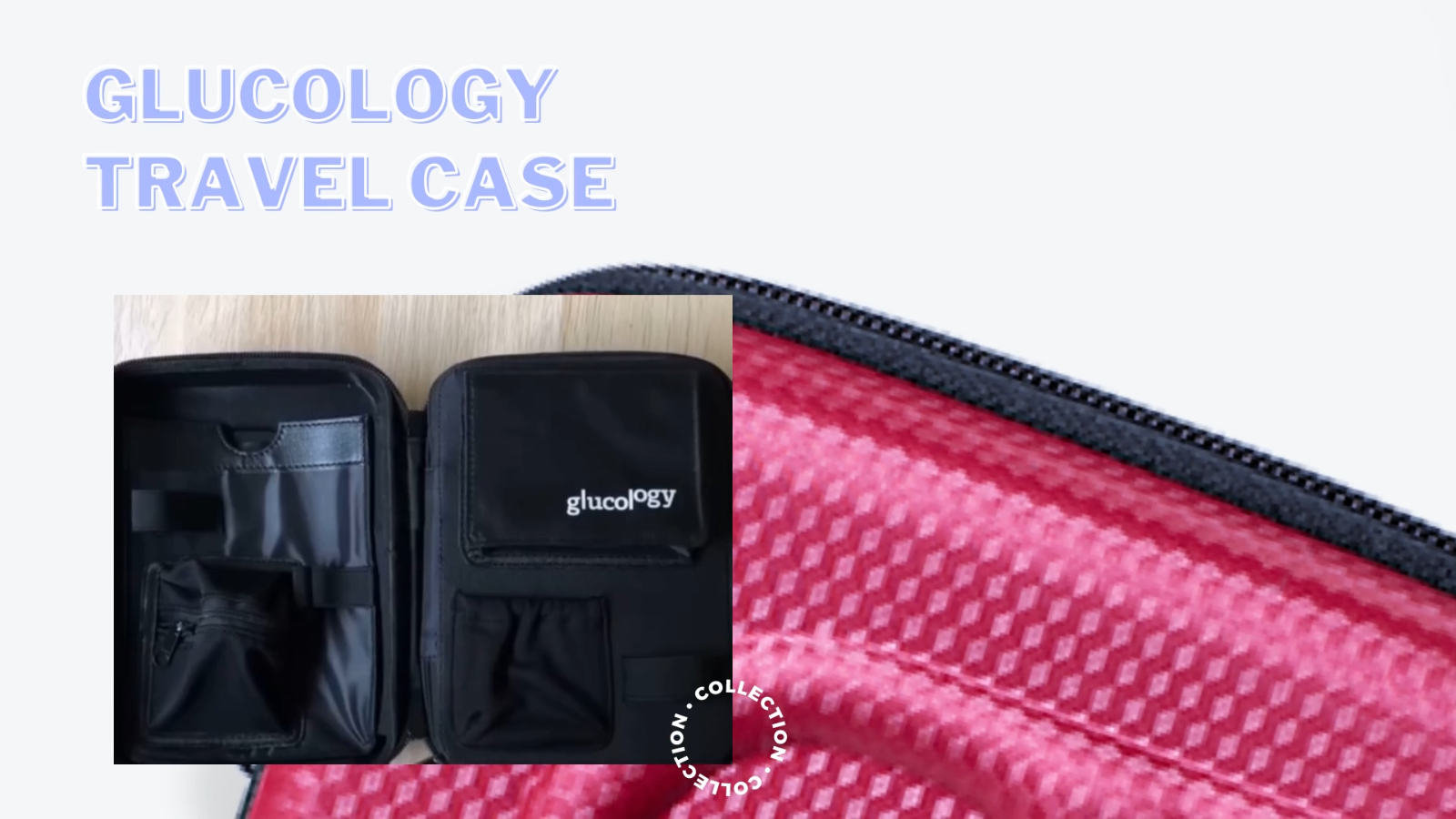 Glucology Diabetes Travel Case Bag Organizer 8