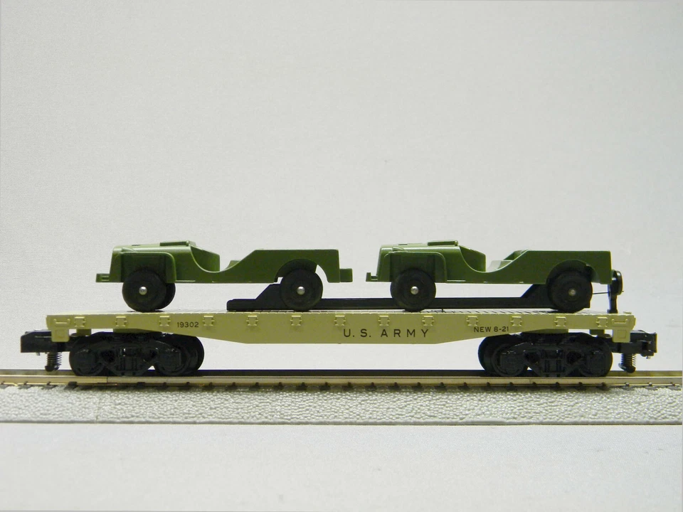 LIONEL AMERICAN FLYER US ARMY FREIGHT CAR 4 PACK S GAUGE railroad 2119300 NEW - Image 4 of 4