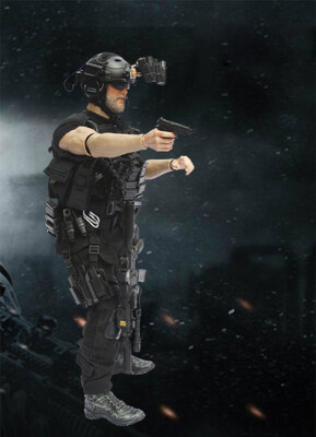 VERYHOT 1/6 CQB ナイトセット　ユニフォーム&アクセサリー　装備 VERYHOT VH1048 U.S. Navy Seals Night Moves CQB 4.0 1/6 Accessories