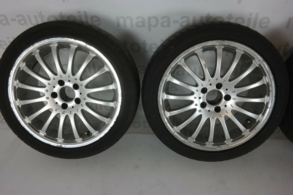 Carlsson C/16 Mercedes 4x Alufelgen 18 Zoll Komplett 5x112 Original Satz Versand - Bild 4 von 4
