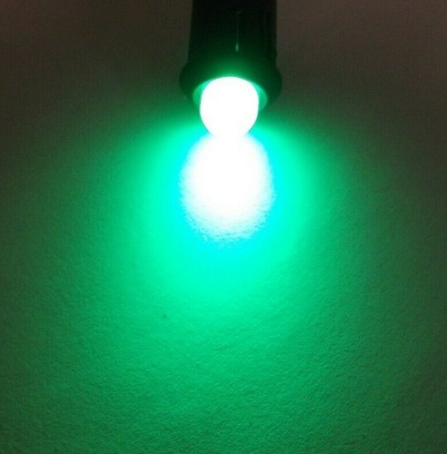 5 BBT Super Bright 12 volt Green LED 1/2" Snap-In Marine Grade Courtesy Lights - Foto 3 di 4