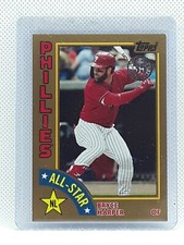 Bryce Harper 2019 Topps Baseball 1984 All Star GOLD (/50) Philadelphia Phillies