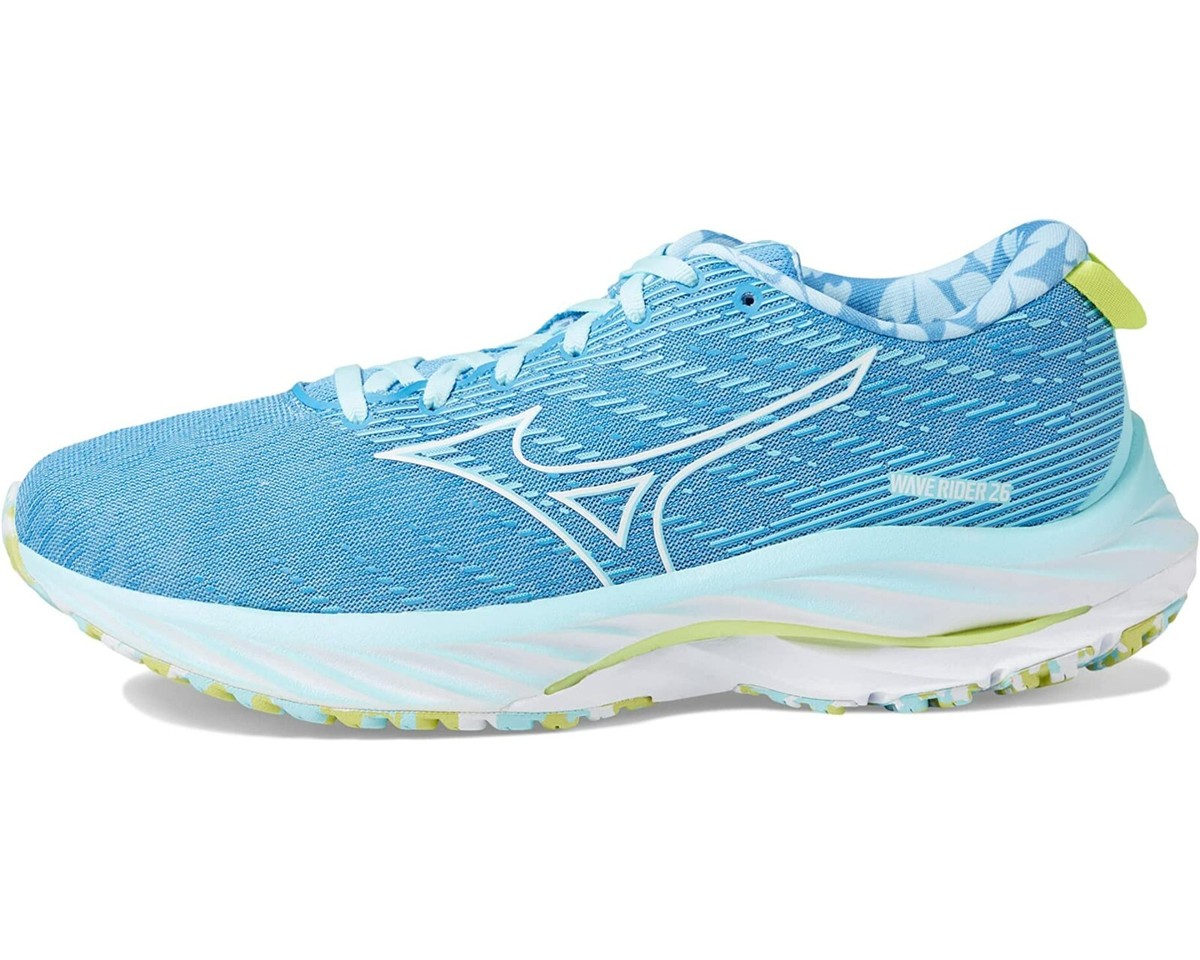 New Women's Mizuno Wave Rider 26 Roxy Running Shoes Size 8