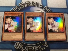 * 3X ASH BLOSSOM & JOYOUS SPRING 3X * 1ST EDITION ULTRA RARE RA01-EN008 YUGIOH!