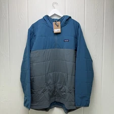 Patagonia Pack In Pullover Hoodie Men's Plume Grey, XXL (2XL) MSRP: $199 NWT