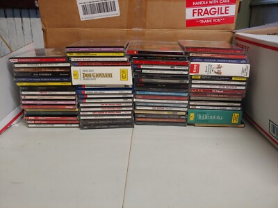 Easy Listening CD Lot of 60+ Classical country Jazz And More