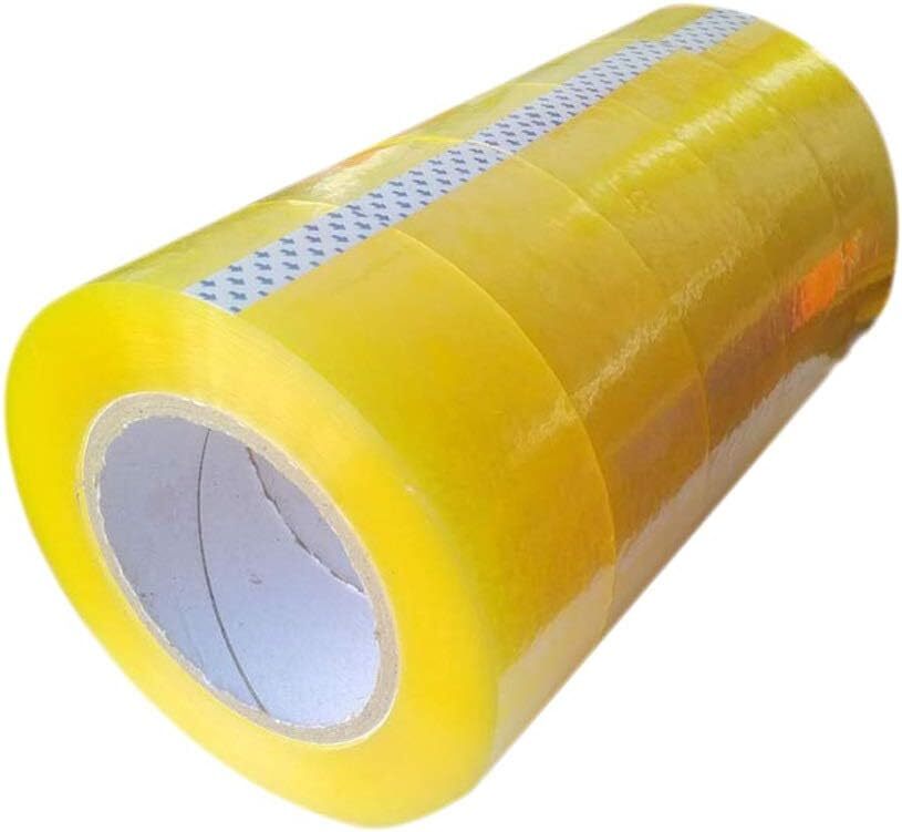 STRONG Clear PARCEL TAPE PACKAGING TAPE ROLLS CARTON SEALING 48MM X 66M
