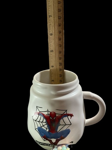 Spiderman Mug with Playful Lid White - 第 7/7 張圖片