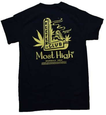 T-shirt LRG Lifted Research Group - Motif Rasta Star Tree - Homme Taille XL Noir - Occasion Parfait état