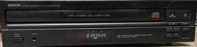 Denon DCM-320 CD Player 5 Disc Changer - Good condition - no remote