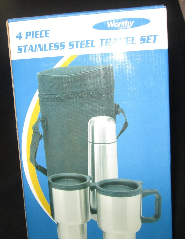 Juego de viaje de acero inoxidable digno Foto 4 de 4