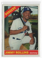 2015 Topps Heritage High Number Short Print Jimmy Rollins (Base) #721.1
