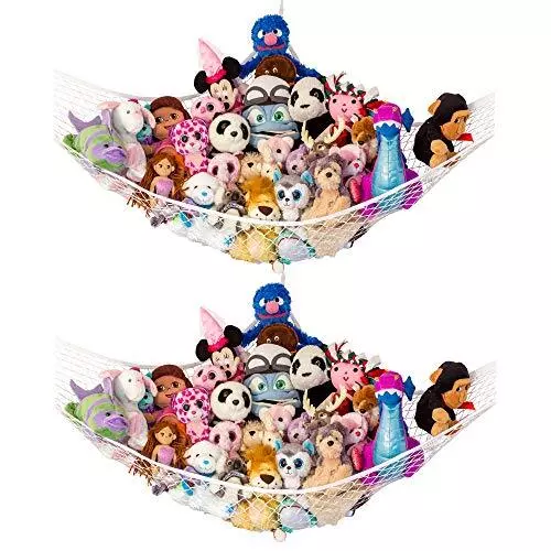 Lilly's Love Stuffed Animal Storage Hammock - Large 2 Pack -STUFFIE Party