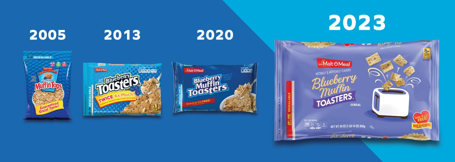 Malt O Meal Blueberry Muffin Toasters Cereal 30 oz. bag unopened eBay