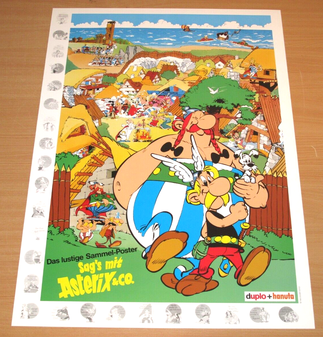 Astérix Et Obelix Duplo Hanuta Affiche - Collection D'Affiches De