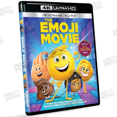 The Emoji Movie (2017) 4K Ultra HD Blu-ray 2-Disc US Release