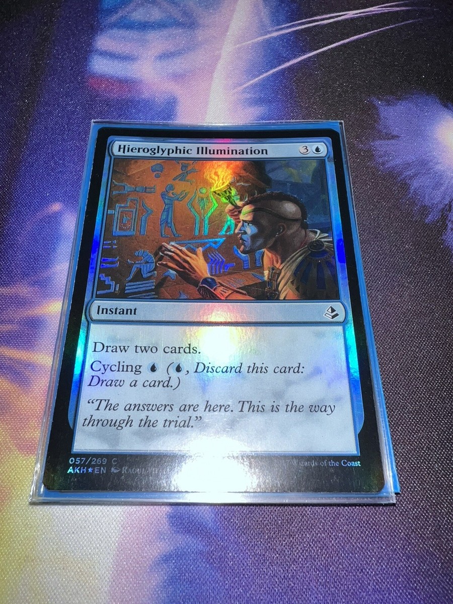 Mtg Singles - Hieroglyphic Illumination - Amonkhet - Foil Common - LP