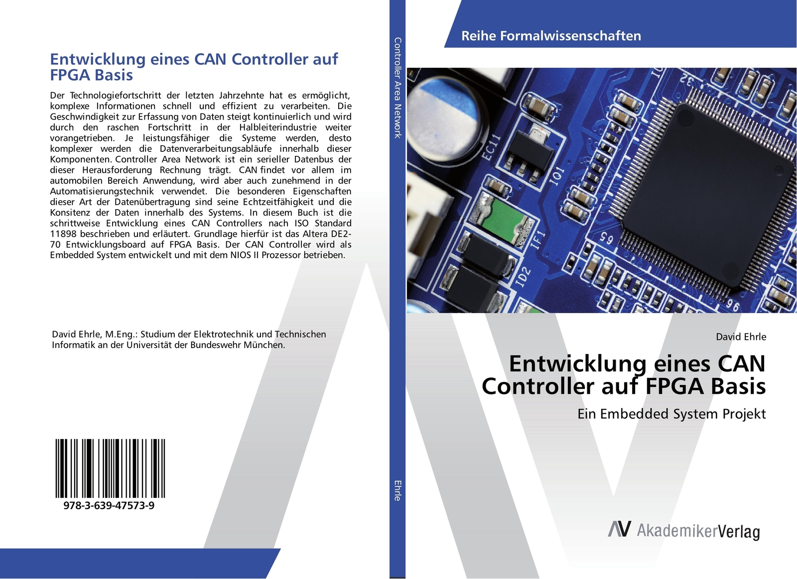 Thumbnail - David Ehrle | Entwicklung Eines Can Controller Auf Fpga Basis |