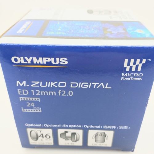 OLYMPUS M. ZUIKO DIGITAL ED 12mm F/2.0 - Black - Picture 3 of 3