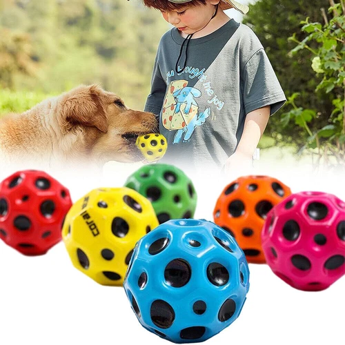 Extreme High Bouncing Ball Space Ball Bouncy Ball Outdoor Throw Catch Moon Toy - Bild 6 von 26